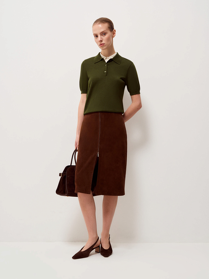 LSSP-072008 Топ трикотажный (зеленый, S)