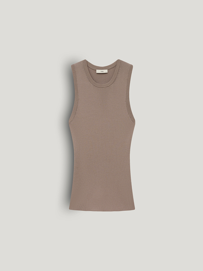 LSSL-072026 Блузка трикотажная (капучино, L)