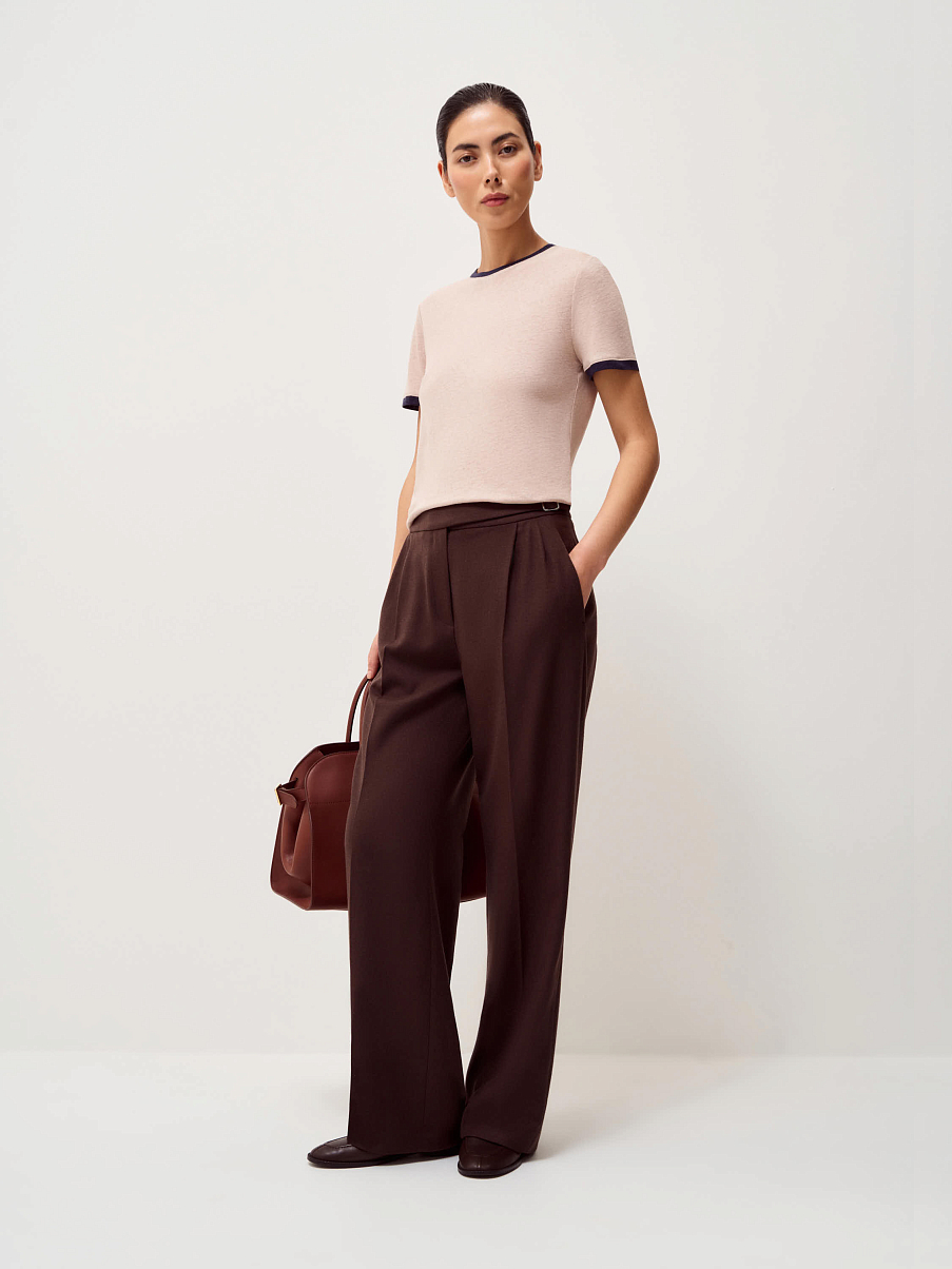 Футболка из смесового льна