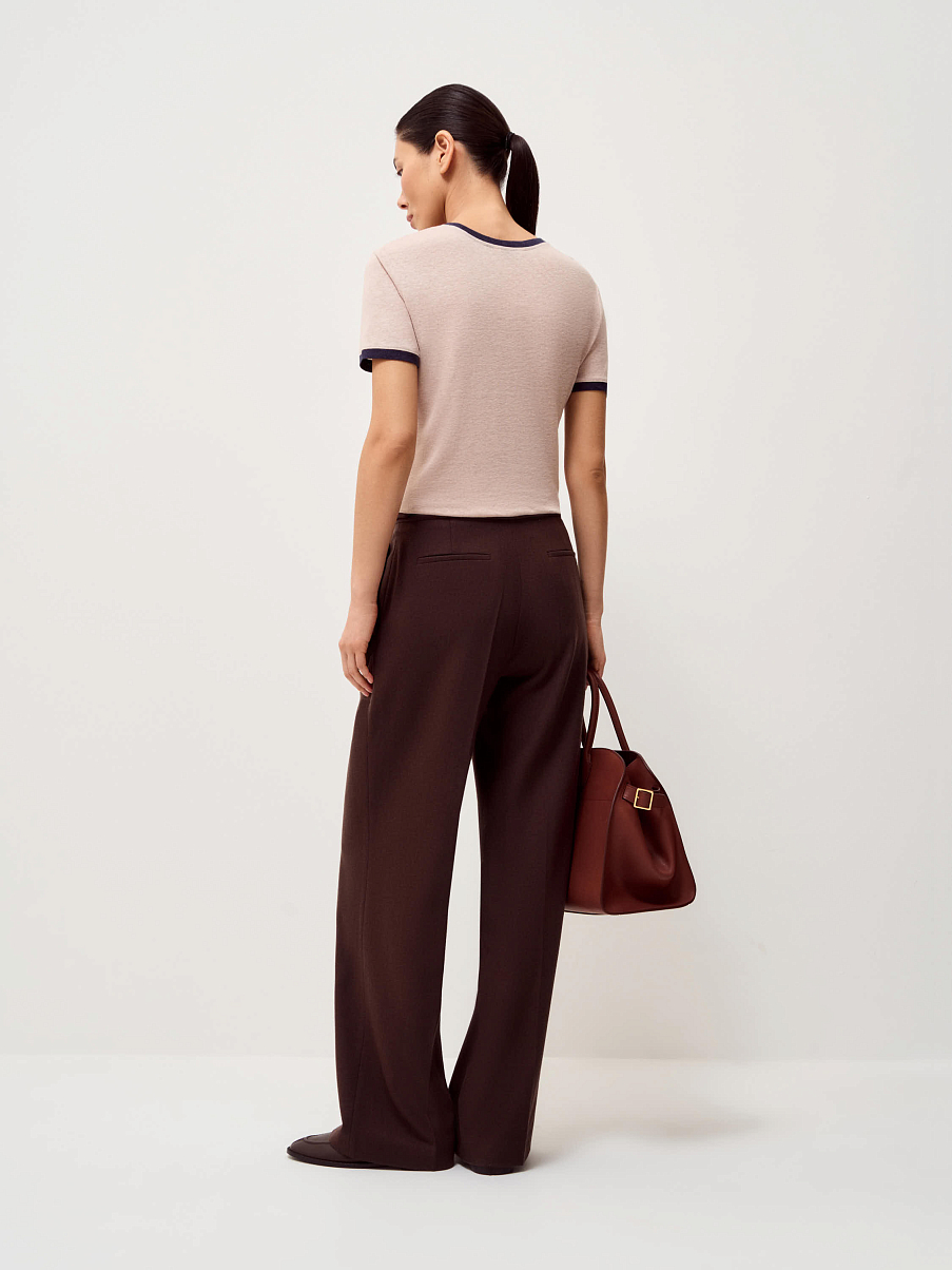 Футболка из смесового льна