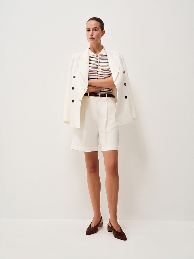 LSSP-172034 шорты (белый, XS)