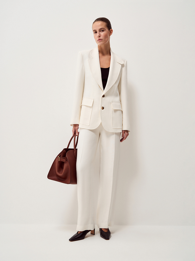 LSSP-122048 Жакет (белый, S)