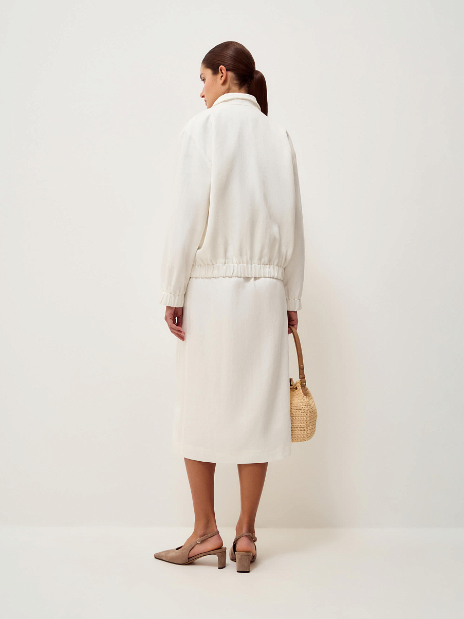 Бомбер из итальянского льна Manteco®