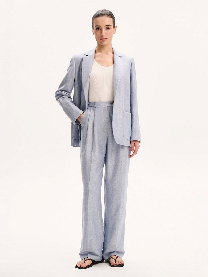 LSSL-132018 Брюки (синий, XS)