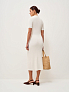 Платье-поло с шелком