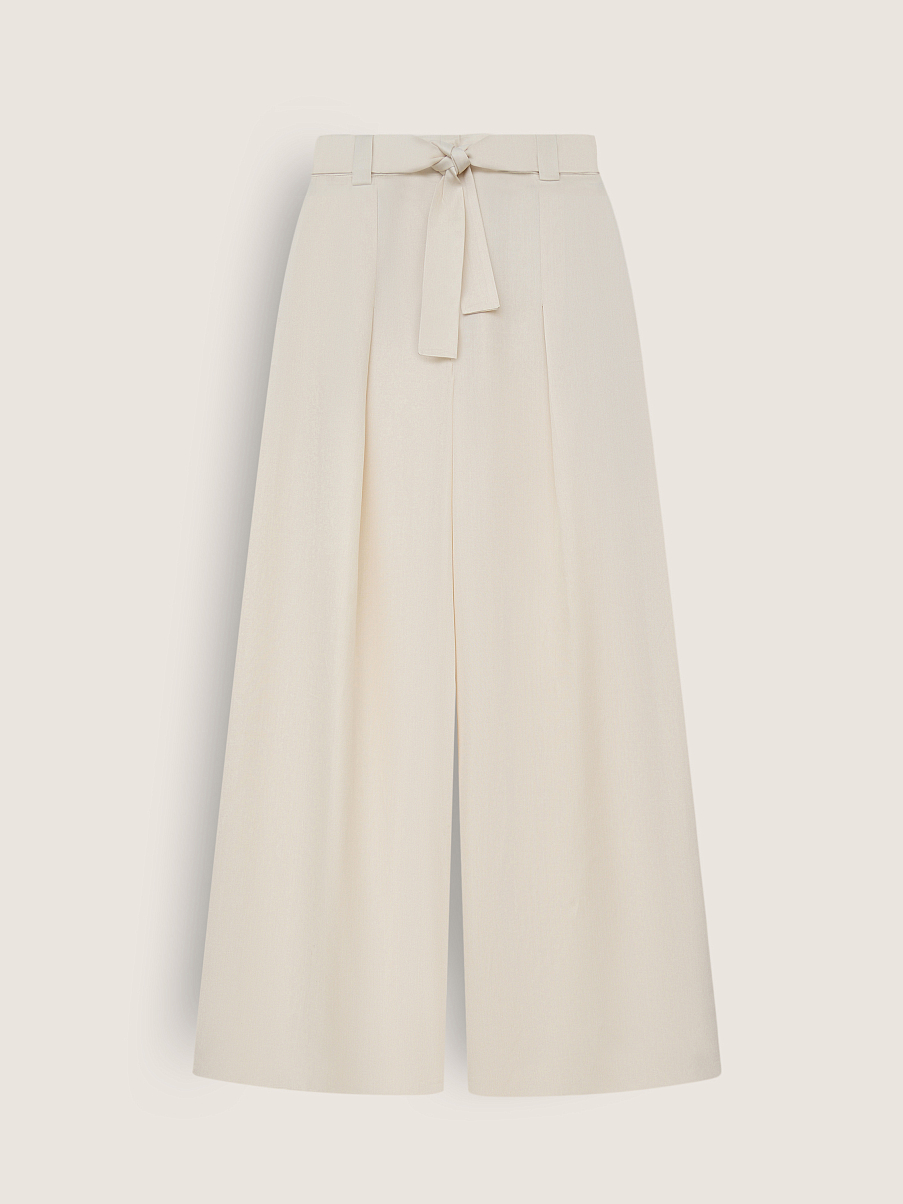 Брюки из лиоцелла с шерстью