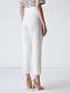 Flos-viscose shorts with elastic band with drawstring color white