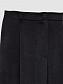 Flos-viscose shorts with elastic band with drawstring color black