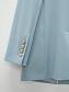 Flos-viscose shorts with elastic band with drawstring color blue