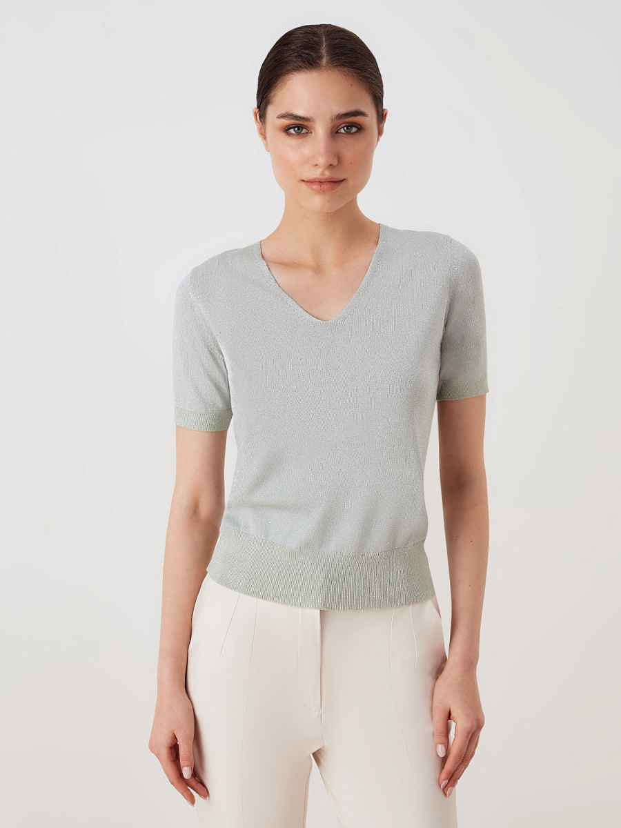 LSKF-070022 Knitted blouse