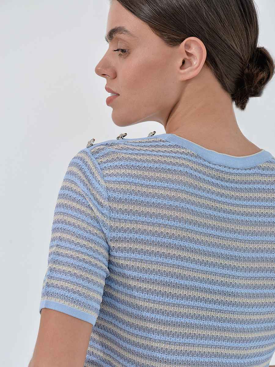 LSKF-070024 Knitted blouse