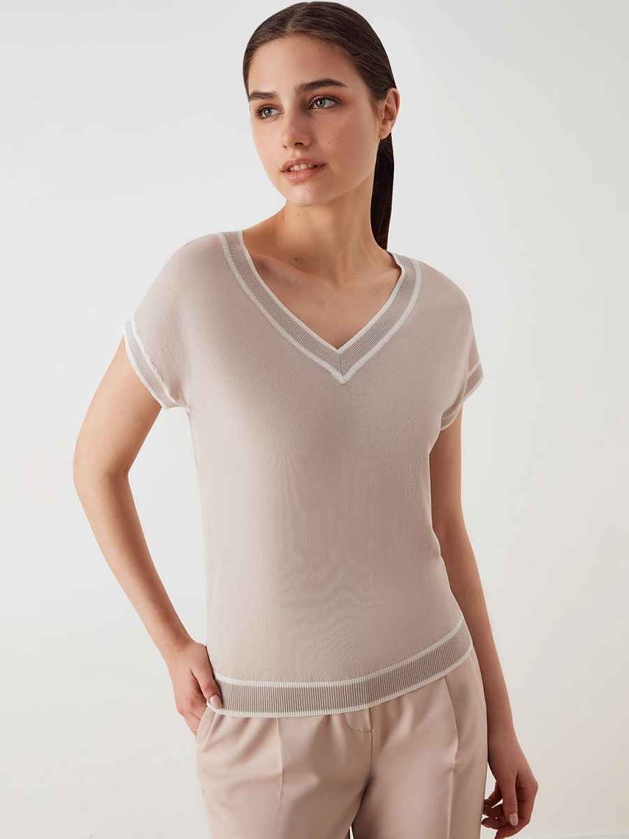 LSCS-070051 Knitted blouse