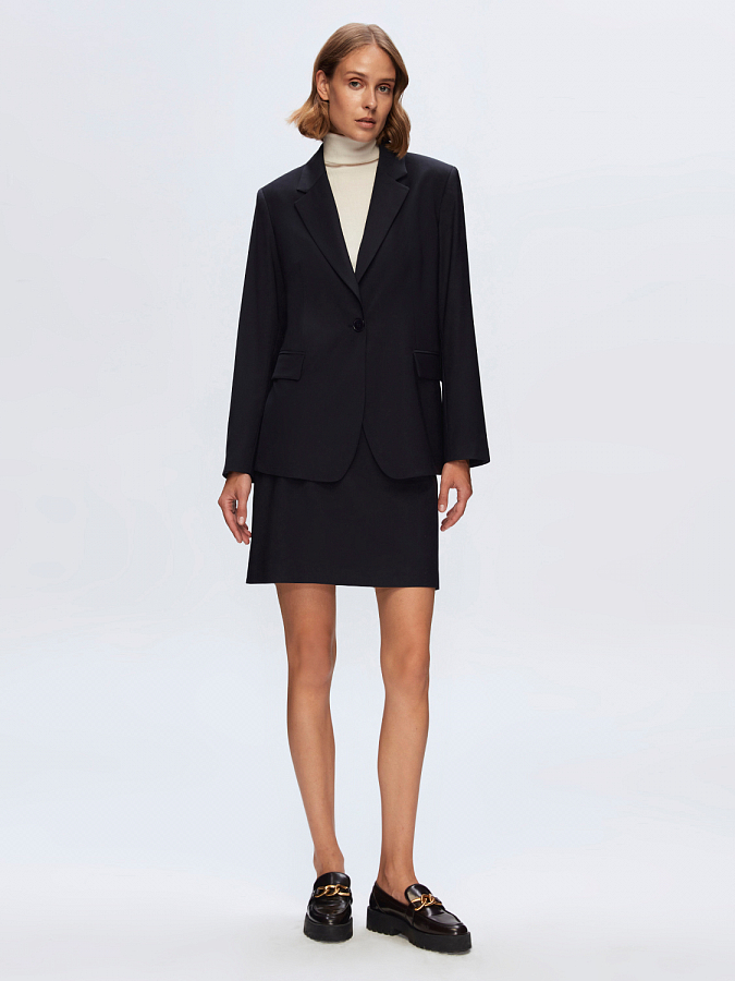 LTWR-122066 Жакет (темно-синий, M)