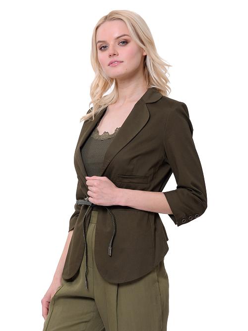 SS18-120008 жакет (хаки XS)
