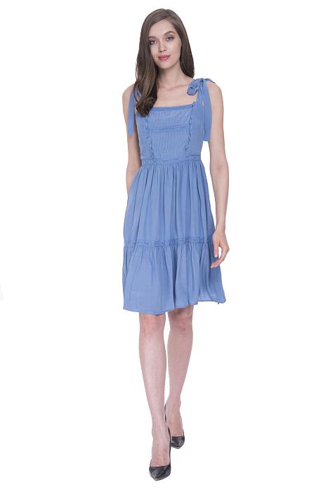 SS18-020149 платье (синий M)