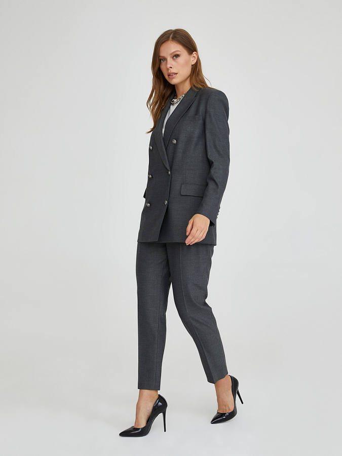 LSAT-132033 Брюки (темно-серый, S)