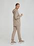 Толстовка oversize на молнии с капюшоном 