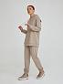 Толстовка oversize на молнии с капюшоном 