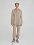 Толстовка oversize на молнии с капюшоном 