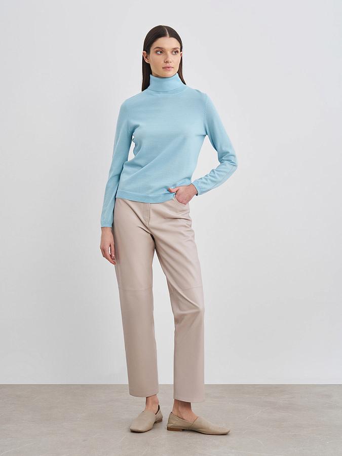 LSCW-610001 Водолазка (голубой, S)