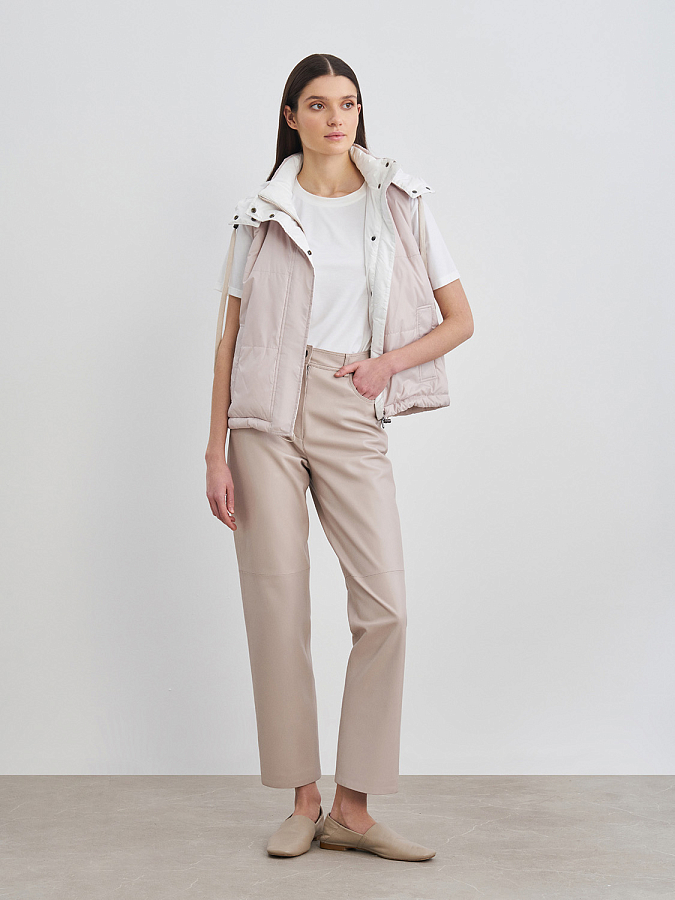 LSCW-150002 Жилетка (бежевый, XS)