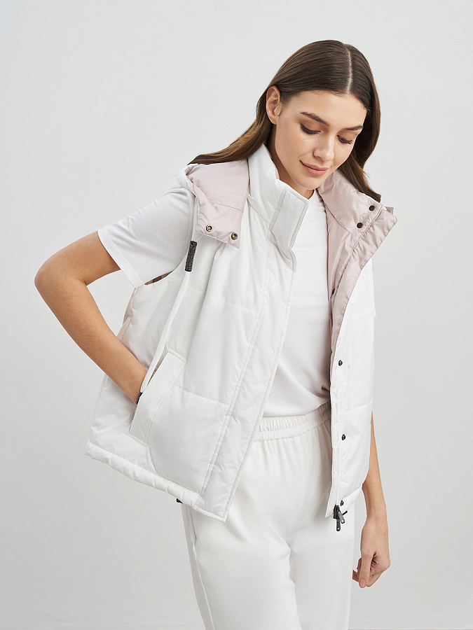 LSCW-150002 Жилетка (белый, XS)