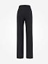 Брюки прямого кроя с шерстью