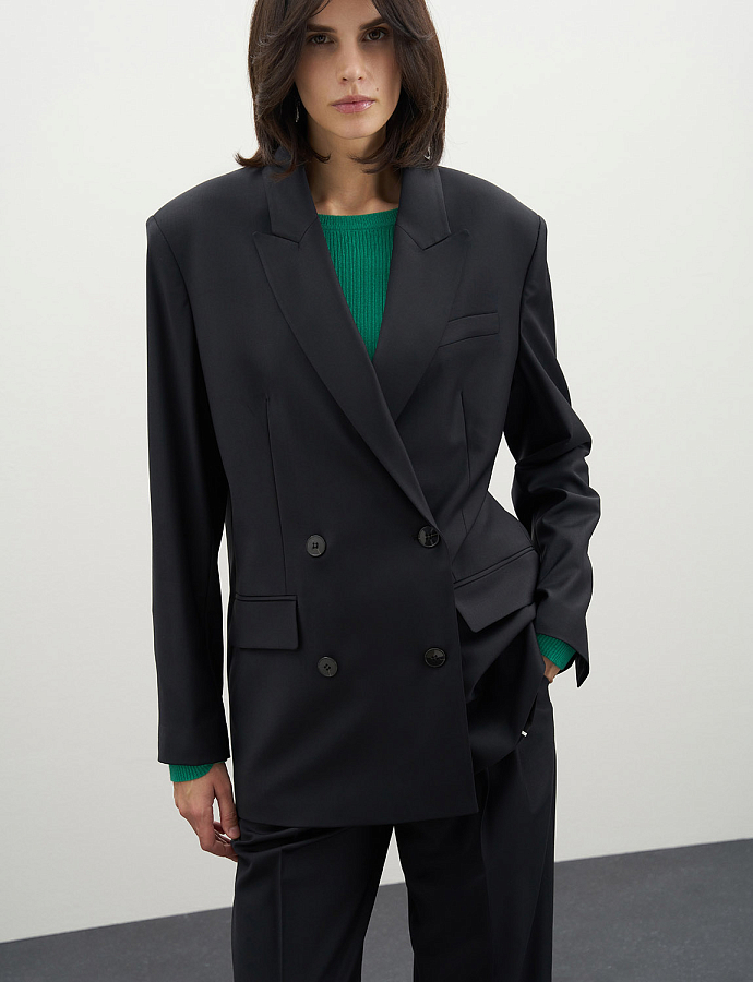 LSWF-122020 Жакет (черный, S)