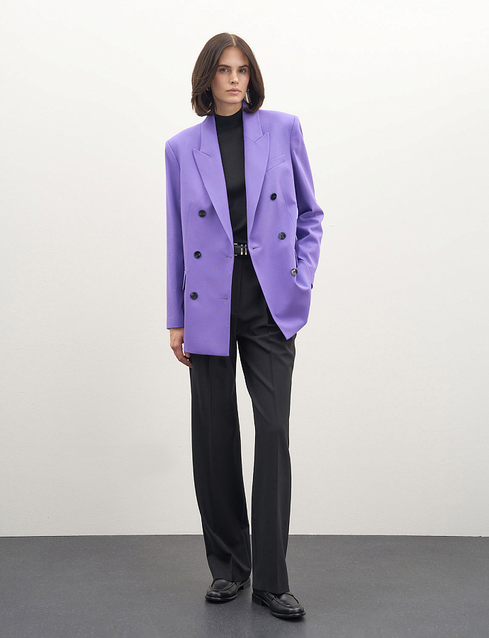 LSWF-122040 Жакет (лиловый, XS)