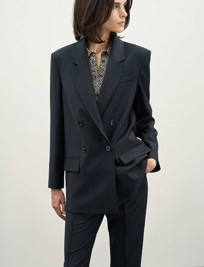 LSWF-122029 Жакет (черный, XS)