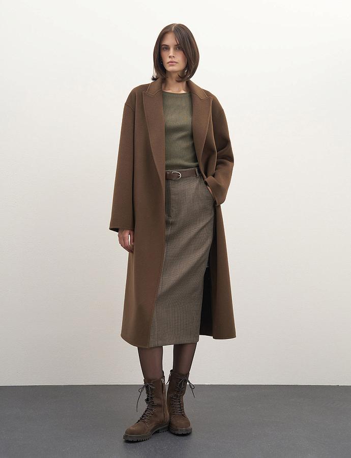 LSWF-032091 Юбка (коричневый, XS)