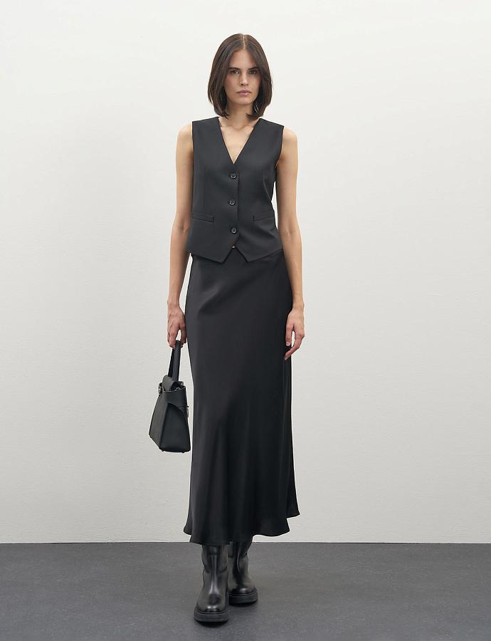 LSWF-032039 Юбка (черный, XS)