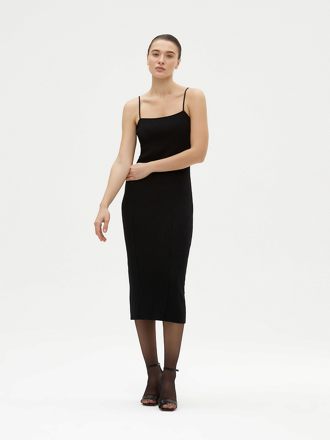 LSCH-020029 Платье (черный, XS)